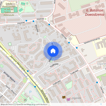 ul. Mieczysława Pszona, Rakowice, Prądnik Czerwony, Kraków, małopolskie