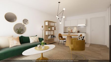 location Appartement T2 DE 46.38m² À RENNES - Photo 3