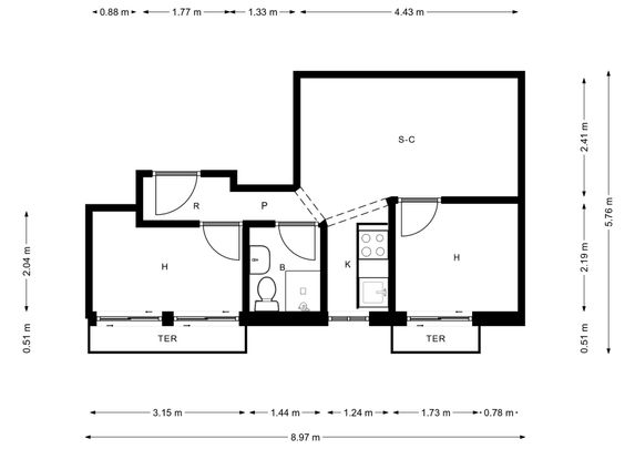 Piso de alquiler en San Diego - Photo 1