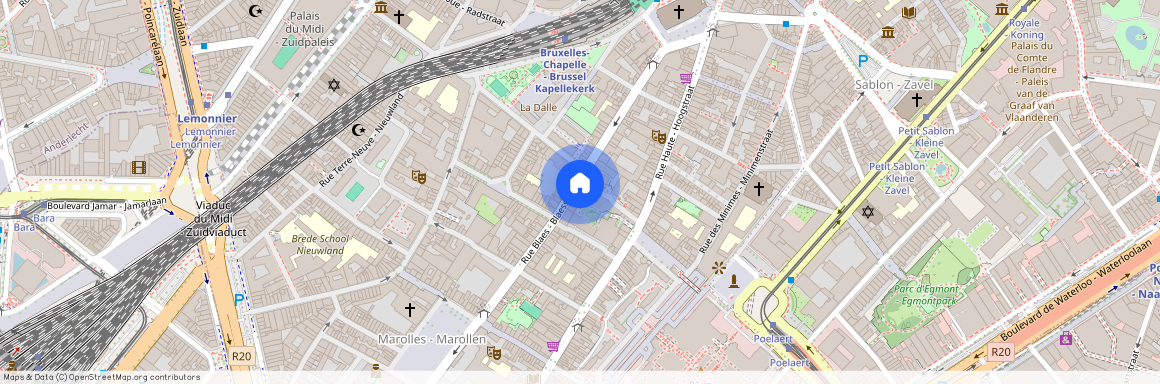 Rue Blaes, 96, 1000, Bruxelles