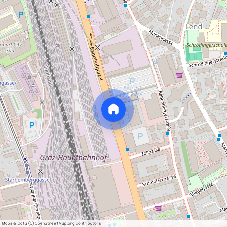 Steiermark, Bahnhofgürtel, 8020, Graz