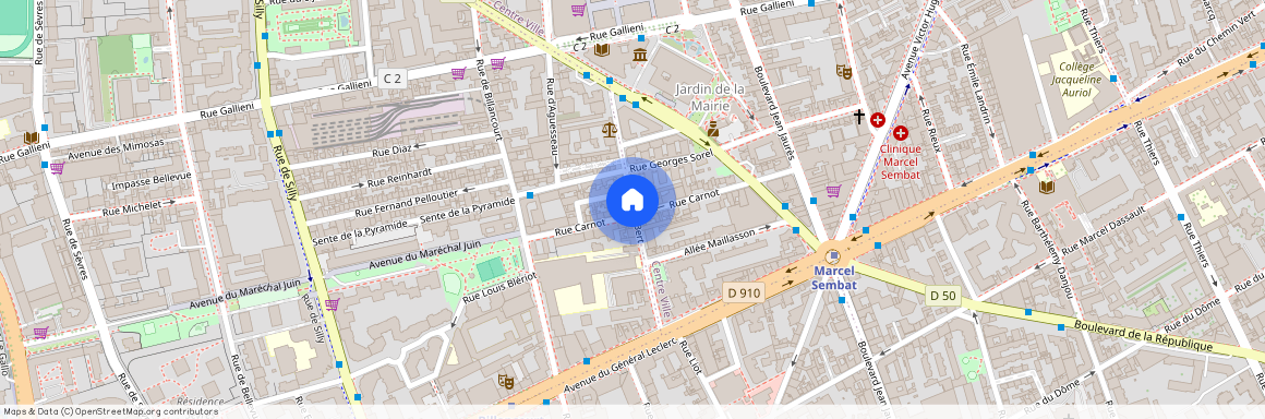 Rue Paul Bert, Francja, Boulogne-Billancourt