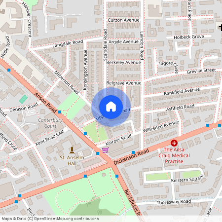 Upper Kent Road, Victoria Park, Manchester, M14