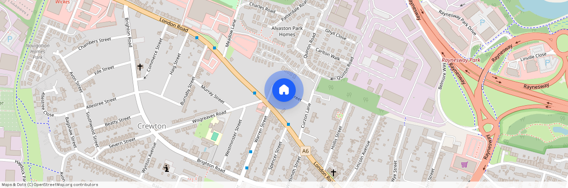 Flat 3, Burnside Court, 42 Burnside Street, Derbyshire, DE24 8QT, Derby