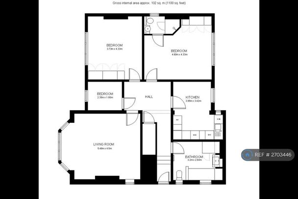 3 bedroom flat to rent - Photo 1