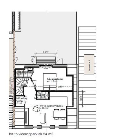 Appartement te huur: Dijk 8-B 1811 MC Alkmaar - Photo 2