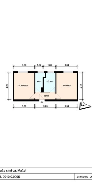 Super geschnitten und in Kaufhofnähe - 23566 Lübeck - Foto 2