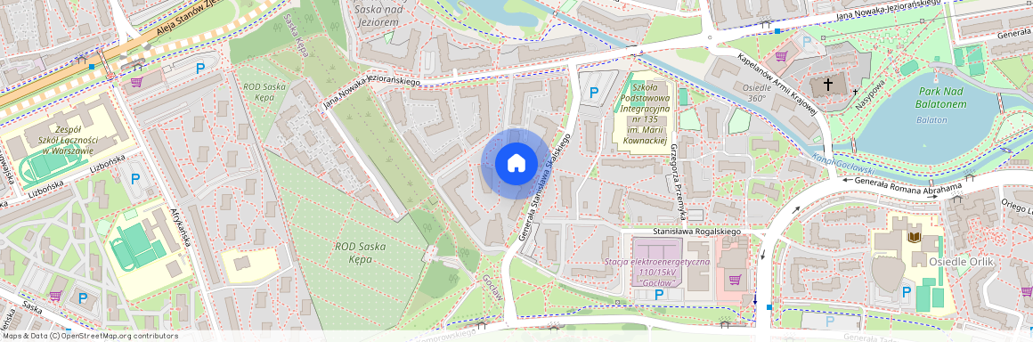 ul. gen. Tadeusza Bora-Komorowskiego, Gocław, Praga-Południe, Warszawa, mazowieckie