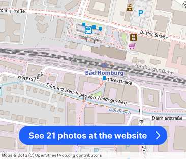 BAD HOMBURG: Traumhafte 3,5 Zi.-Gartenwohnung in denkmalgeschützter... - Photo 1