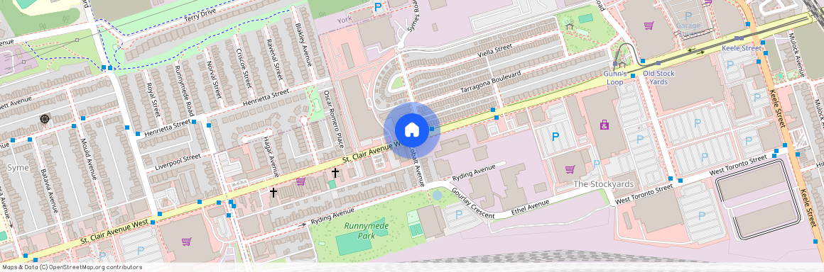 2300 Saint Clair Avenue West, 703, Toronto, ON M6N 0B3