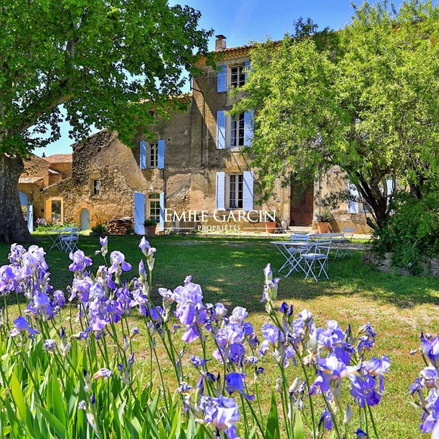 Bastide du 17 ème à louer à Lauris au coeur du Luberon authentique - Photo 1