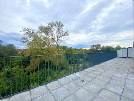 Hoch hinaus an der Mühlenau - Tolle Neubauwohnung mit Dachterrasse - Photo 5