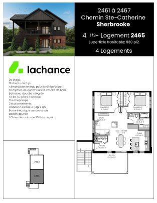 2465, chemin Ste-Catherine, Sherbrooke (Université) - Photo 1