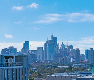 1 bed + study top level city view apartment for lease - Photo 2