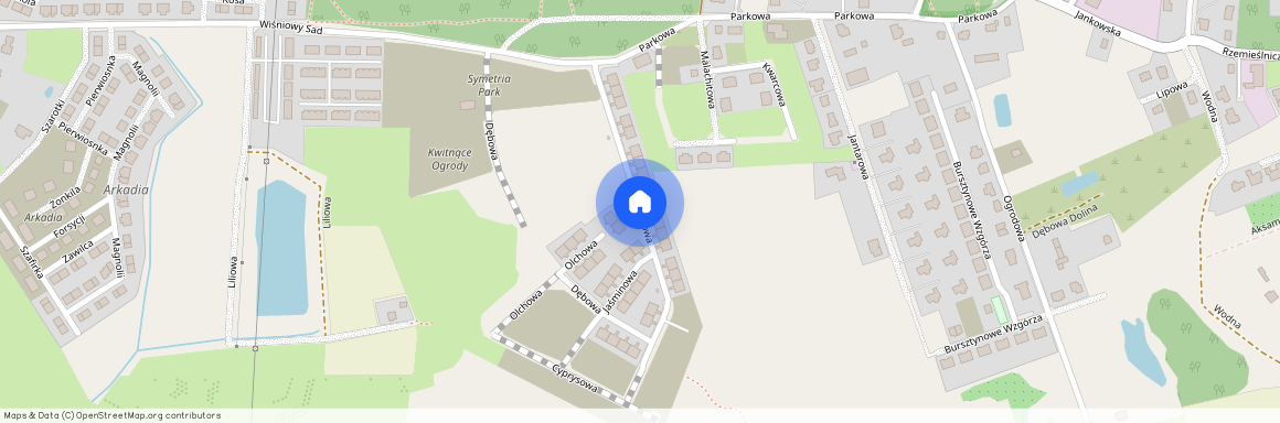 ul. Kasztanowa, Bąkowo, Kolbudy, gdański, pomorskie