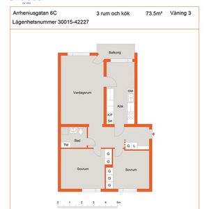 Arrheniusgatan 6 c - Foto 3