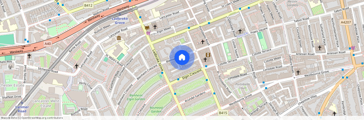 Blenheim Crescent, Notting Hill, W11