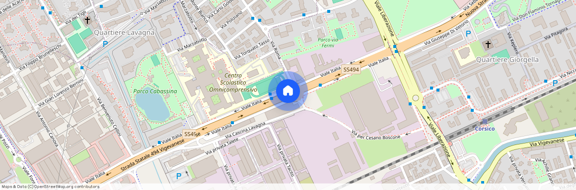 Corsico, Viale Italia