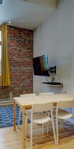 Loft entièrement meublé à louer Vieux-Québec janvier 2025 - Photo 3