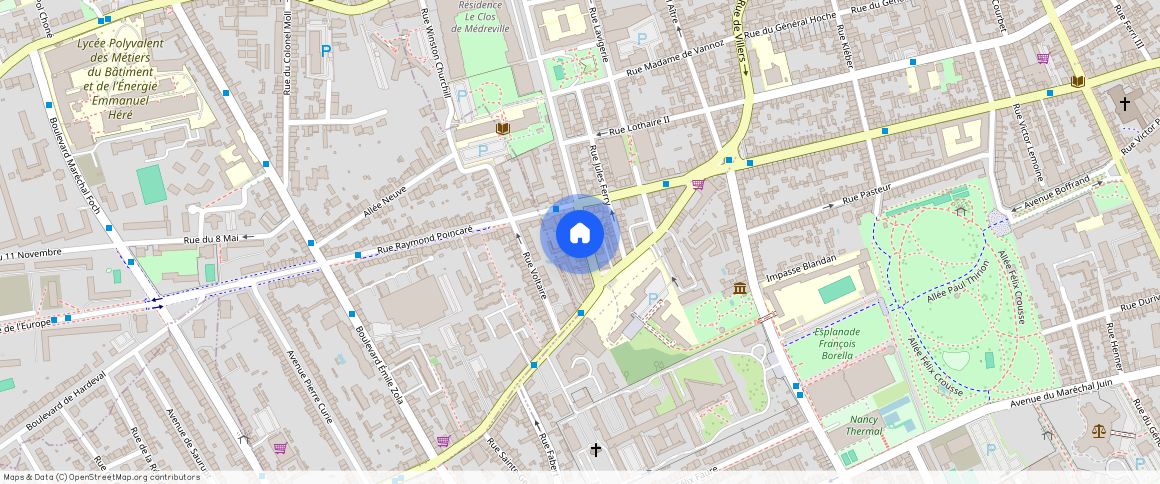 ** BOULEVARD CHARLEMAGNE, A. France Sud Bertin Nord, Nancy