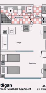 1 Bedroom Twin Large - Photo 3