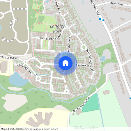 St. Martins Lane, Beckenham, Kent, BR3