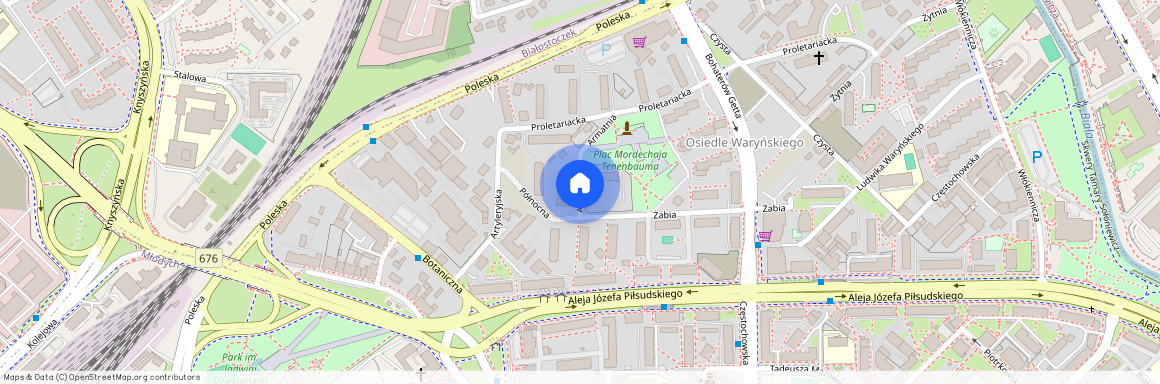 ul. Armatnia, Centrum, Białystok, podlaskie