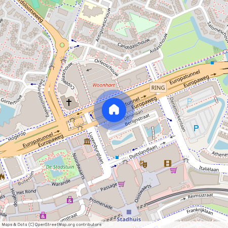 Stadscentrum, 2711 EP, Europaweg, Zoetermeer