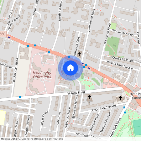 Victoria Gardens, Leeds, West Yorkshire, LS6