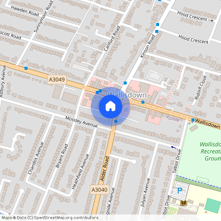 Bedroom First Floor Flat In Wallisdown, BH12