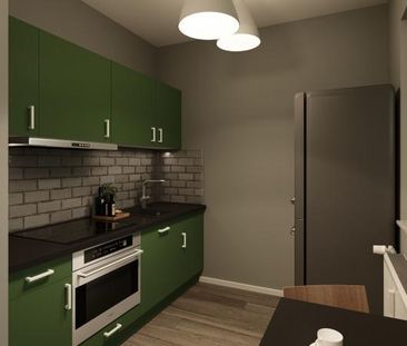 Möblierte 1-Raumwohnung mit Küche - Photo 1