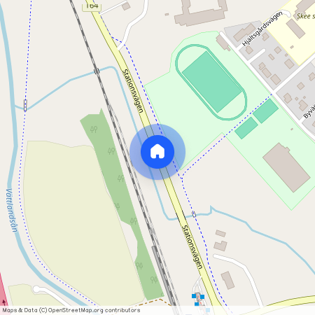 Stationsvägen, Skee