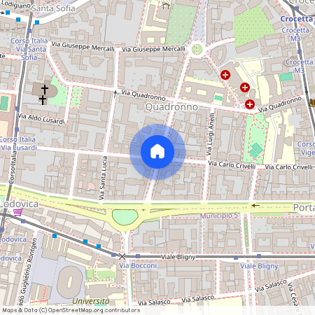 Piazza Arnoldo Mondadori, Milan, Lombardy 20122