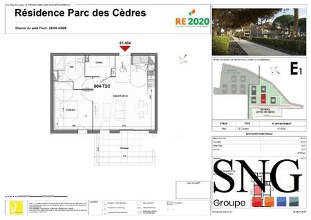 T2 NEUF AVEC BALCON + PARKING - Photo 5