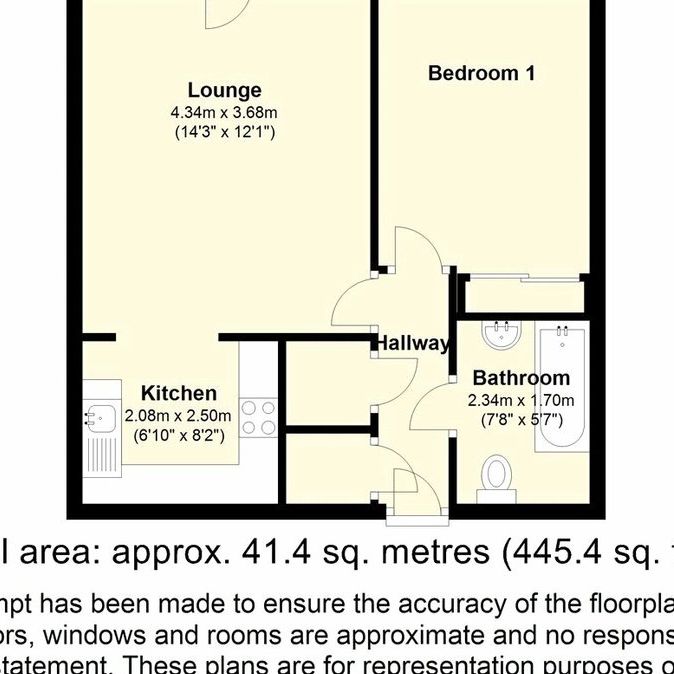 1 bedroom property to rent - Photo 1