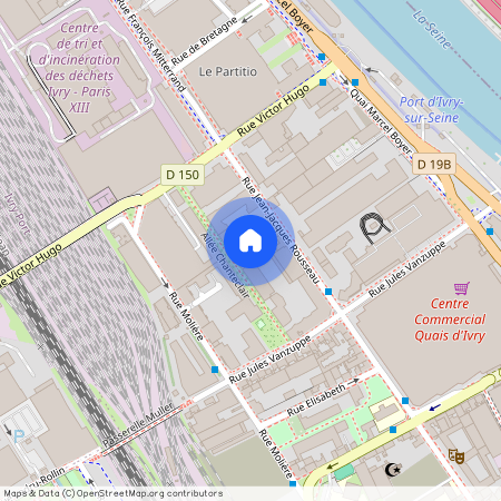 6 Rue Jean-Jacques Rousseau, 94200 Ivry-sur-Seine, France