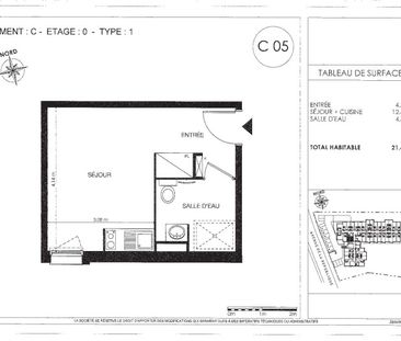 Location Appartement 1 pièce 21m² ISLE 87170 - Photo 3