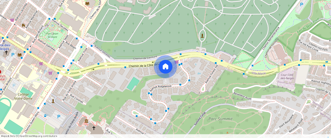 ** chemin de la Côte-des-Neiges, Montreal, Quebec, Canada, H3V 1G2