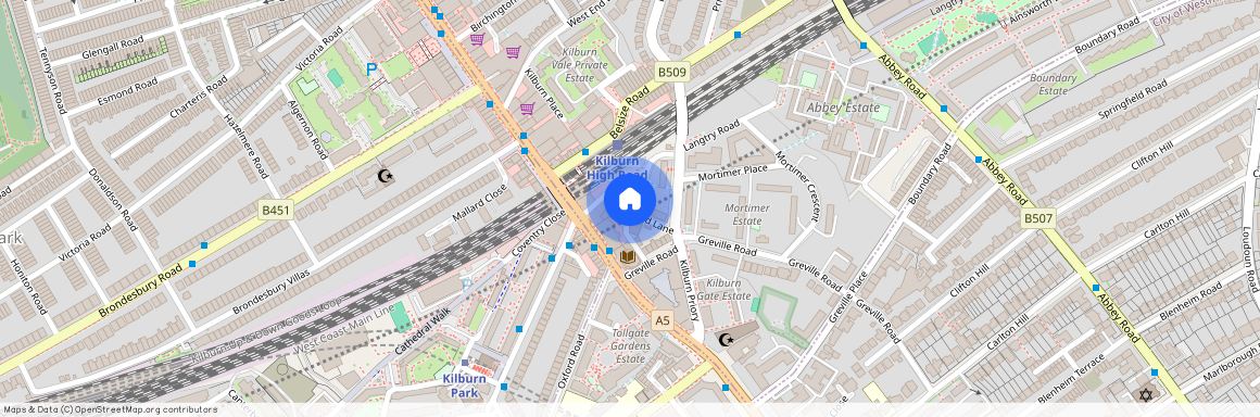 Springfield Lane, Kilburn, London, NW6