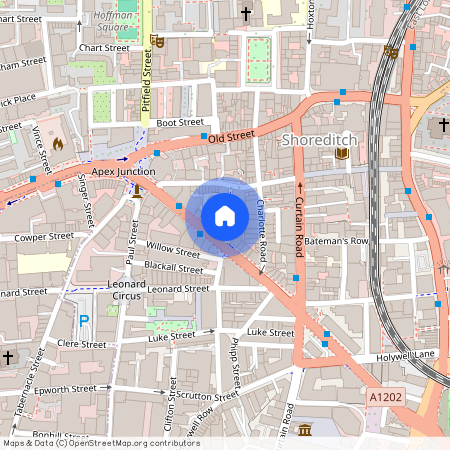 Garden Walk, London, EC2A