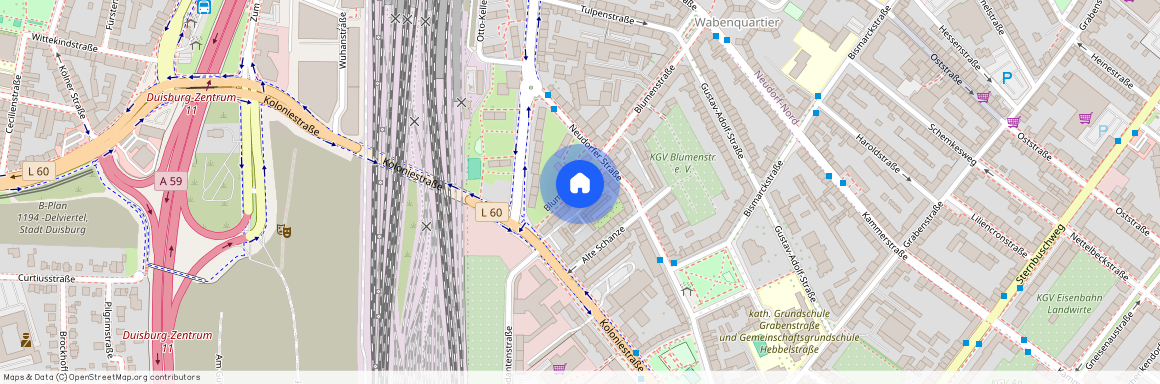 Blumenstr. 87, 47057 Duisburg OT Neudorf