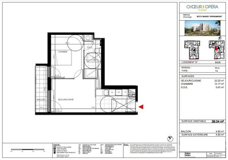 Appartement T2 Massy à louer - Photo 3