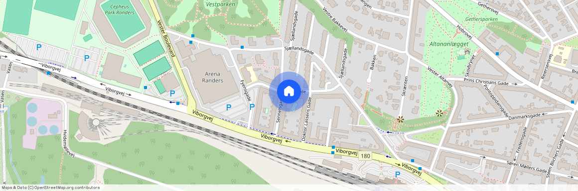 Randers C, 13, st. th., Jyllandsgade, 8900
