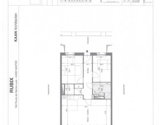 Appartement T3 à louer Nantes - 68 m² - Photo 1