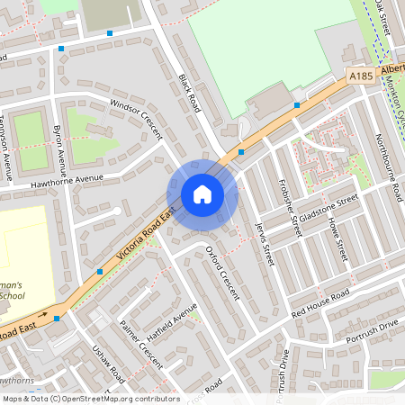 Victoria Road East, Hebburn, Tyne And Wear, NE31