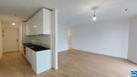 Sonnwendviertel: 1-Zimmer-Wohnung mit Balkon im 12. OG – Fitnessraum, Co-Working & Rooftop-Terrasse inklusive! - Foto 2