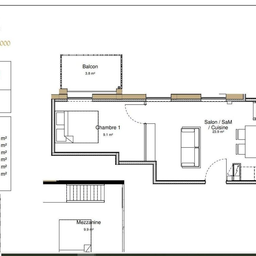 location Appartement T2 DE 47.65m² À CHARTRES - Photo 1