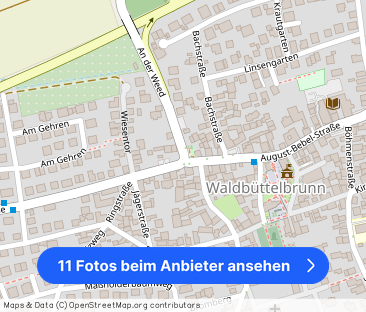 Sehr schöne, helle 1 Zi-Whg mit EBK und Balkon in Waldbüttelbrunn - Foto 1