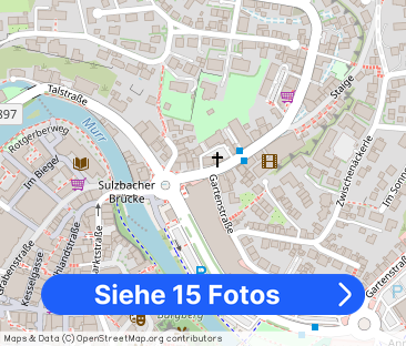 Schöne 2 Zimmer Wohnung mit riesiger gemeinschaftlicher Terrasse - Foto 1