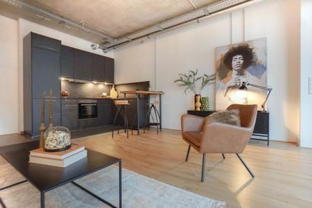 Demnächst frei! 1-Zimmer-Wohnung (Loft) im Tabakquartier mit Einbauküche und Balkon - Photo 5